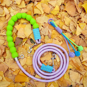 Cuerda de poliéster colorida hecha en fábrica Henshine, mango suave, tamaño personalizado, correa para perro para caminar en el exterior - Product Image 4