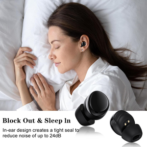 Audífonos Intrauditivos Cómodos para Dormir de Lado SKJ con Indicador LED 5.3, Chipset JL, Resistencia al Agua IPX4, Sonido Estéreo de Alta Fidelidad, 20h, Tipo-C - Product Image 2