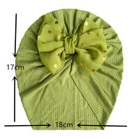 Chapeau en tricot pour nouveau-né, adorable turban en forme de beignet, bonnets doux pour bébés filles, nourrissons et tout-petits