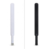 Antenne plate en caoutchouc omnidirectionnelle verticale pour routeur sans fil 4G LTE à gain élevé 9dBi 698-2700MHz avec connecteur SMA