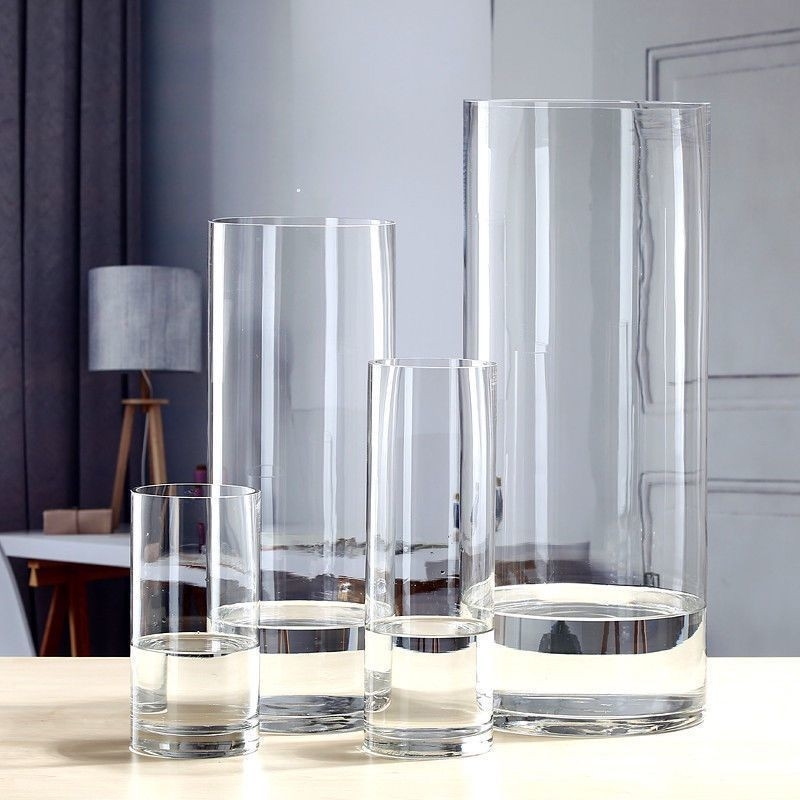 Factory Produced Wholesale Glass Flower Vase for Home Decor