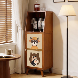 Kitchen <b>sideboard</b>, household cabinet <b>storage</b> rack, multi-functional organizer, multi-layer spice rack, living room <b>storage</b> rack - Product Image 4