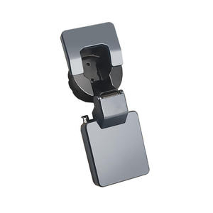 Charnière de meuble à bras ultra-court en acier laminé à froid avec amortissement hydraulique, design industriel, angle d'ouverture 90°, 8 mm, pour cuisine et hôpital - Product Image 1