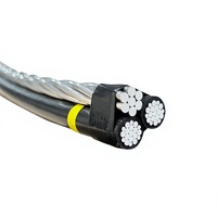 Cable Aislado Sobrepostado Comercial de Aluminio Dúplex/Triplex de Alta Eficiencia con Certificación UL e ISO9001