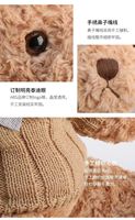 Rose Rose ours en peluche en peluche canapé noeud papillon câlin grand Couple mariage ours en peluche peluche ours en peluche poupée pour amoureux cadeau