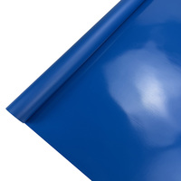 Toile en PVC bleue avec revêtement résistant pour la protection industrielle et l'utilisation en extérieur