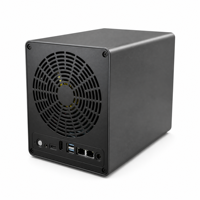 Serveur NAS AMD 3200U N32 à 4 baies avec prise en charge USB pour disques durs SATA 2,5/3,5 pouces et 1 SSD - En stock