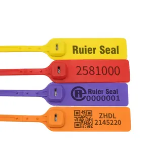 REP102 étiquettes de sécurité scellées en plastique pour camion étiquettes de scellés de sécurité