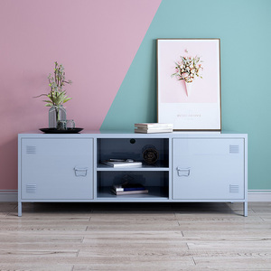Mueble para TV de Metal y Acero de Estilo Moderno al por Mayor, Mesa para TV Colorida - Product Image 2