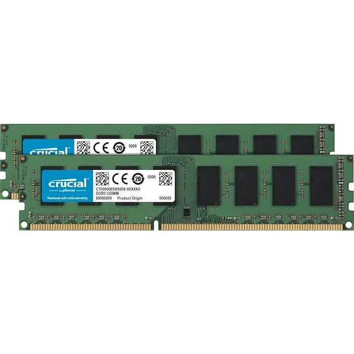 Önemli RAM 8GB kiti (2x4GB) DDR3 1600 MHz CL11 masaüstü bellek CT2K51264BD160B