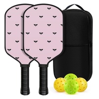 Raquette de pickleball en fibre de carbone T700 P2 41,6 cm x 16 mm d'épaisseur 220 g de poids