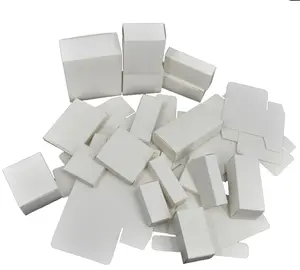 कस्टम 350/400gsm आइवरी बोर्ड सफेद कार्ड कागज बॉक्स पैकेजिंग कॉस्मेटिक आवश्यक तेल कागज बॉक्स