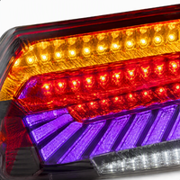 Feux arrière LED RGB pour Toyota Corolla 2020-2023, type traversant, ensemble de feux arrière, clignotants dynamiques séquentiels