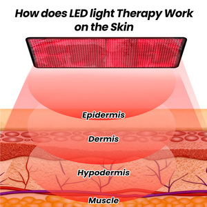 Couverture <span class=keywords><strong>de</strong></span> luminothérapie LED rouge et infrarouge proche certifiée UL, <span class=keywords><strong>vente</strong></span> chaude, pod 660 nm 850 nm, luminothérapie rouge, tapis pour tout le corps - Product Image 3