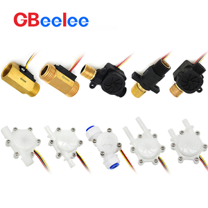 Food Grade Plastic 1/2" 3/<strong>4</strong>" 1/<strong>4</strong>" OEM Turbine Flow <strong>Sensor</strong> Hall Effect <strong>4</strong>-<strong>20ma</strong> Water Flow Controller Water Flow Switch <strong>Sensor</strong> - Product Image 1