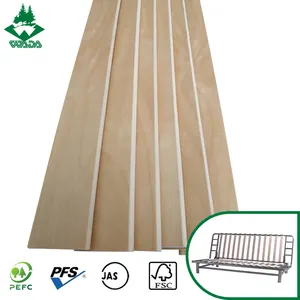 LVL Wooden holder plywood bed slats with poplar and birch material