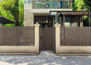 Valla de WPC sólida de Color personalizado bien establecida, seguridad del hogar impermeable ecológica de 6 pies para casas de patio trasero, sitio de construcción - Product Image 4