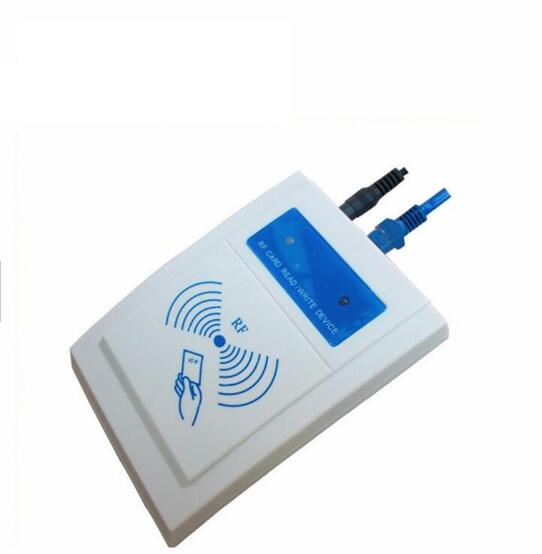 13.56MHZ TCP/IP Ethernet LAN Rj45 Network Rfid Card Reader for Access Control System