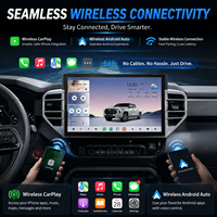 Écran stéréo HD RoadNavi de 14,6 pouces, navigation Android pour Toyota Tundra 2020-2024, lecteur multimédia vidéo, CarPlay sans fil, GPS