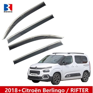 Factory Directly Sell High End tape-on Injection Deflector Window Visor for Citroen Berlingo / RIFTER 2018+ - Product Image 3