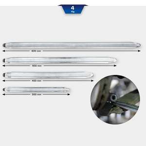 BRILLIANT TOOLS - BT691100 Jeu de leviers pour pneus (4 pièces) -EAN 4042146781531 FREINS ET ROUES - Product Image 2