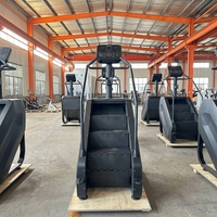 Meilleures ventes : Simulateur d'escalade commercial pour salle de sport, appareil de cardio-training complet pour le corps, machine de fitness à vitesse réglable