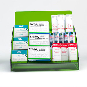 Étagère de table de clinique d'hôpital personnalisée étagère de stockage de comprimés de médecine présentoir de <span class=keywords><strong>pharmacie</strong></span> à 3 étagères - Product Image 1