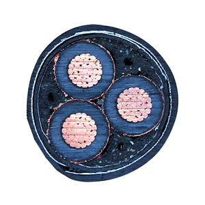 Planta de Fabricación de Cables Eléctricos, Cable de Alimentación Flexible Blindado de PVC de 4 Núcleos, 16mm2, 35mm2, 25mm, 95mm, VV/VV22/YJV/YJV22 - Product Image 3