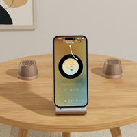 Gadgets de Tendencia 2026: Altavoz Bluetooth Ultra-Mini 4 en 1 con Carga Inalámbrica, Interconexión TWS y Soporte para Teléfono