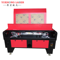 Máquina de Corte Láser de CO2 de Doble Cabezal 1390, Máquina de Grabado Láser CNC de 80w, 100w, 130w, 150w