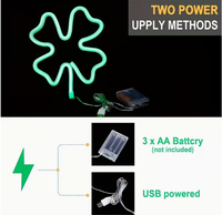 Lumière néon LED en forme de planète nuage anime, alimentée par USB ou piles, pour mariage, Noël, maison, chambre, bar, salle de jeux, décoration murale, boutique