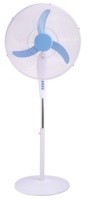 Ventilateur sur pied électrique FS-50A 20 pouces à prix d'usine, vent puissant, faible bruit, grille de sécurité, alimentation CA, en plastique, certifié CE, pour le refroidissement
