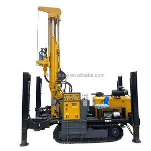 multi function drilling rig 300m crawler water well drilling rig for sale