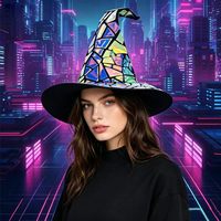 Nouveau Casque d'éclairage de scène transfrontalier en PVC à motif laser en forme de calmar, style Cyberpunk, accessoire exclusif pour