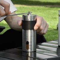 Ensemble cadeau de 8 pièces, ensemble à expresso arabe, cafetière à filtre, cafetière en métal, ensemble à expresso de voyage avec moulin à café