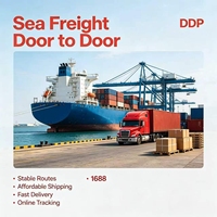Agent d'expédition maritime le moins cher, transitaire, fret maritime DDP porte-à-porte, logistique depuis la Chine pour l'entrepôt Amazon FBA
