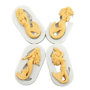 <span class=keywords><strong>Molde</strong></span> de silicona con dibujos de sirena <span class=keywords><strong>para</strong></span> decoración de tartas, <span class=keywords><strong>molde</strong></span> de silicona con dibujos de chocolate y azúcar <span class=keywords><strong>para</strong></span> manualidades - Product Image 1