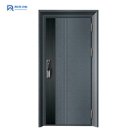 Meilleur prix, dernier design, portes de sécurité de luxe, portes d'entrée en acier, porte principale blindée pour villa