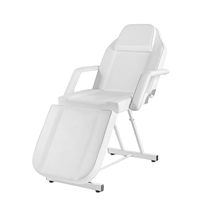 Table de massage électrique réglable pliable en cuir synthétique PVC de luxe au design moderne, pour salon, hôtel, salle de sport