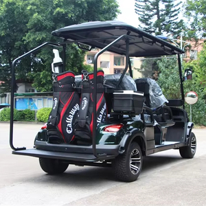4 Passenger Ac 5Kw All Terrain RHD Golf Car <b>72V</b> <b>Battery</b> Lithium Ion Golf Carts - Product Image 2