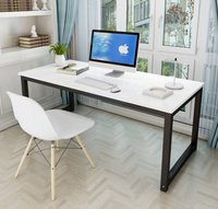 Meilleur prix, bureau d'ordinateur en acier métallique compact, multifonctionnel, moderne, simple, robuste, personnalisable, pour salon