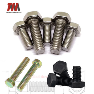 Ốc vít tùy chỉnh và ốc vít Hex bu lông và ốc vít SS304 thép vít ISO ASTM ngắn chủ đề Hex bu lông - Product Image 1