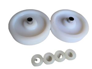 รถเข็นสำหรับงานหนักล้อไนลอนแบบ PA สำหรับงานอุตสาหกรรมขนาด<span class=keywords><strong>4</strong></span> <span class=keywords><strong>5</strong></span> 6 8นิ้วล้อสำหรับงานหนัก - Product Image 4