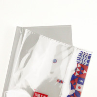 Conception personnalisée Gousset Cellophane Sac en plastique recyclé BOPP Transparent Wicket Sac pour pain Boulangerie Emballage