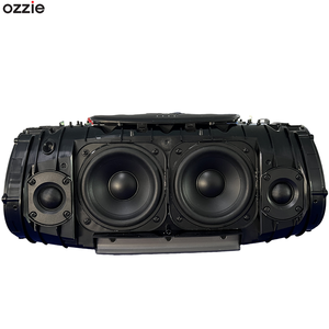 Altavoz con Caja de Sonido de Bajos de 80 W con Correas <span class=keywords><strong>para</strong></span> los Hombros, Resistente al Agua IPX7, HiFi Estéreo, AUX, USB, Banco de Energía <span class=keywords><strong>para</strong></span> Uso en Exteriores, Altavoz <span class=keywords><strong>para</strong></span> <span class=keywords><strong>Fiestas</strong></span> - Product Image 1