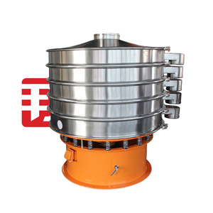 High Efficiency Vertical Vibrating Motor Food Processing Filter Screen Machine with 2-500 Mesh - Product Image 6
