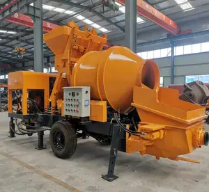 Harga pabrik HBTS30-10-37 pompa mixer beton portabel/pompa beton dan mixer beton untuk konstruksi Filipina