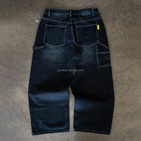 Designer Cargo Pantalon Hommes Pantalon Denim Personnalisé Hommes Baggy Carpenter Double Knee Jeans Hombre Fabricant