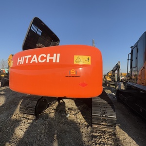 Excavadora de cadenas Hitachi 210 usada, nueva, con capacidad de cazo de 1.2m, peso operativo de 22 toneladas, motor, bomba, caja de cambios, PLC y rodamientos. - Product Image 3