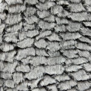 Легкая жаккардовая шуба из кроличьего меха - Product Image 4